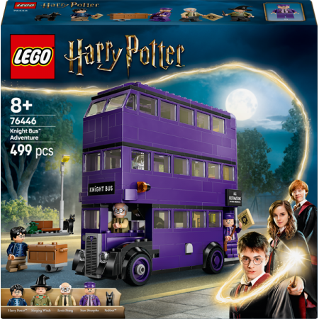 Конструктор LEGO Harry Potter Приключения на Рыцарском автобусе 499 деталей