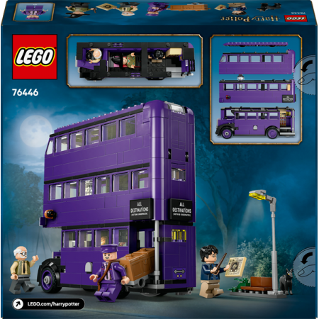 Конструктор LEGO Harry Potter Приключения на Рыцарском автобусе 499 деталей