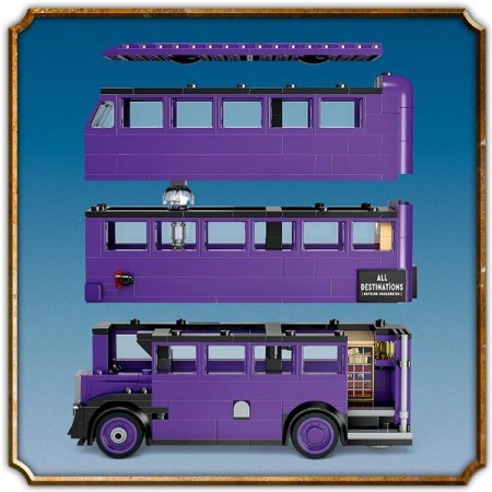 Конструктор LEGO Harry Potter Приключения на Рыцарском автобусе 499 деталей