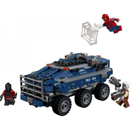 Конструктор LEGO® Marvel Погоня Человека-Паука за машиной для перевозки преступников, 367 деталей Конструктор LEGO® Marvel Погоня Человека-Паука за машиной для перевозки преступников, 367 деталей