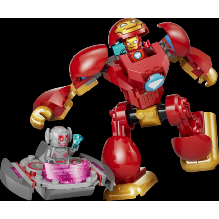 Конструктор LEGO® Marvel Железный Человек и его невероятные друзья Альтрон против Железного Человека, 96 деталей Конструктор LEGO® Marvel Железный Человек и его невероятные друзья Альтрон против Железного Человека, 96 деталей