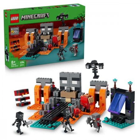 Конструктор LEGO Minecraft Битва за Визер 494 Детали