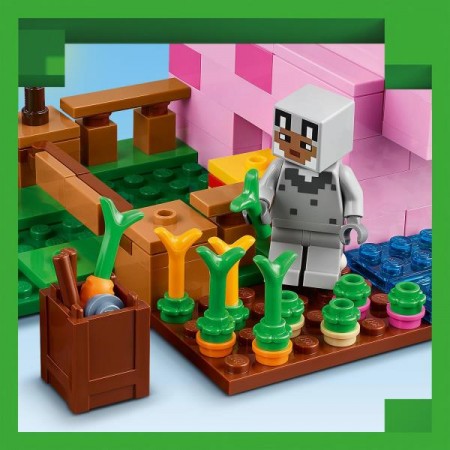 Конструктор LEGO Minecraft Дом для поросят 238 деталей 