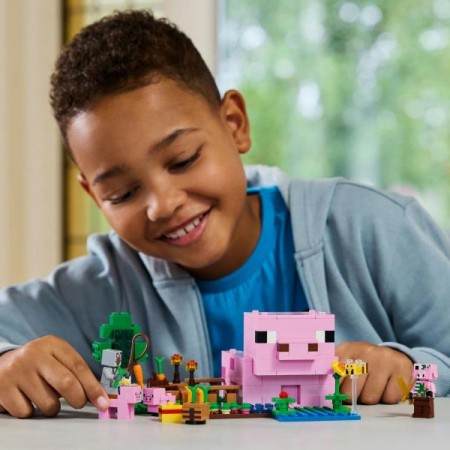 Конструктор LEGO Minecraft Дом для поросят 238 деталей Конструктор LEGO Minecraft Дом для поросят 238 деталей