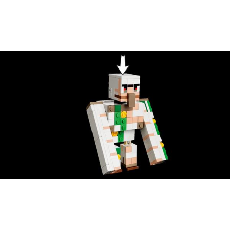Конструктор LEGO® Minecraft™ Куриный Жокей: атака в пустыне Игрушка, 428 деталей