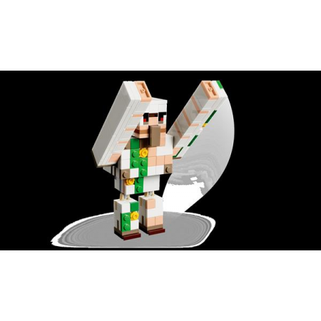 Конструктор LEGO® Minecraft™ Куриный Жокей: атака в пустыне Игрушка, 428 деталей