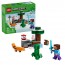 Конструктор LEGO Minecraft Приключения Стива в тайге 79 Деталей