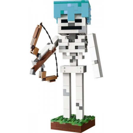 Конструктор LEGO® Minecraft® Скелет Геймерский декор, 502 детали