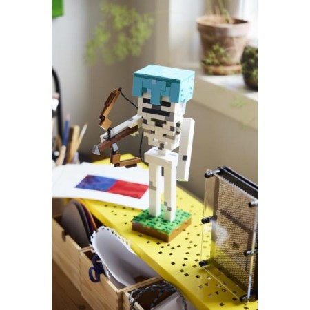 Конструктор LEGO® Minecraft® Скелет Геймерский декор, 502 детали