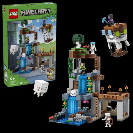 Конструктор LEGO® Minecraft™ Станция хозяев Геймерская игрушка для сюжетной игры, 754 детали Конструктор LEGO® Minecraft™ Станция хозяев Геймерская игрушка для сюжетной игры, 754 детали