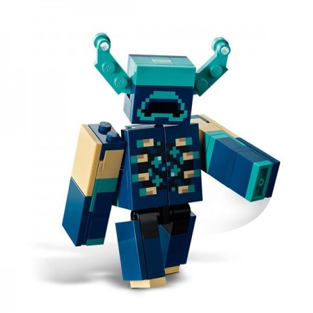 Конструктор LEGO Minecraft Встреча с Боронителем 238 деталей Конструктор LEGO Minecraft Встреча с Боронителем 238 деталей