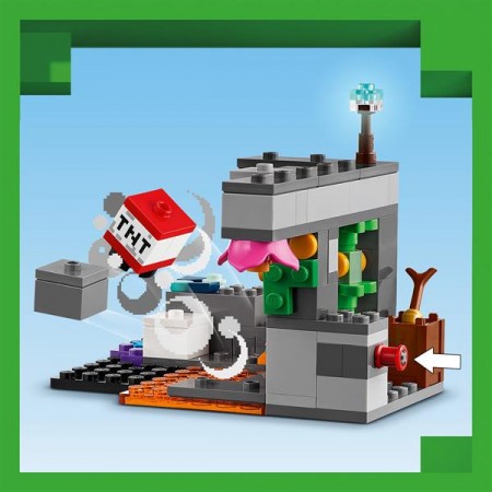 Конструктор LEGO Minecraft Встреча с Боронителем 238 деталей Конструктор LEGO Minecraft Встреча с Боронителем 238 деталей