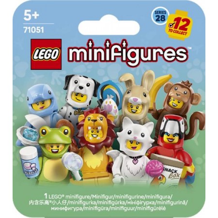 Конструктор LEGO Minifigures Животные. Серия 28, 7 Деталей