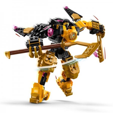 Конструктор LEGO NINJAGO Бойовий робот Арін Спін-джитсу 213 деталей Конструктор LEGO NINJAGO Бойовий робот Арін Спін-джитсу 213 деталей