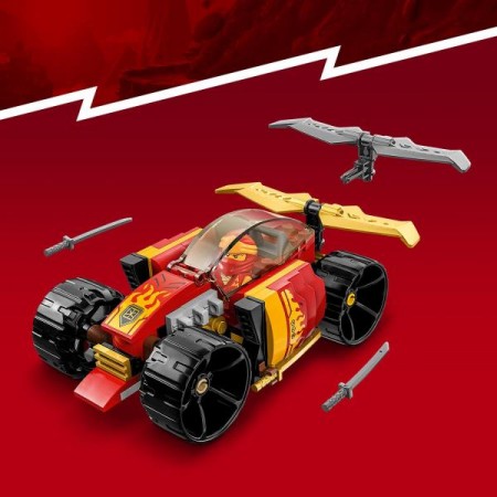 Конструктор LEGO NINJAGO Гоночный автомобиль ниндзя Кая ЭВО 94 детали