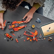 Конструктор LEGO® NINJAGO® Переслідувач ніндзя X-1 — 15-та річниця, 691 деталь 