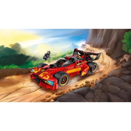 Конструктор LEGO® NINJAGO® Перехватчик ниндзя X-1 — 15-летие, 691 деталь