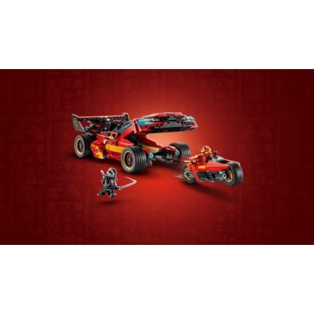 Конструктор LEGO® NINJAGO® Перехватчик ниндзя X-1 — 15-летие, 691 деталь