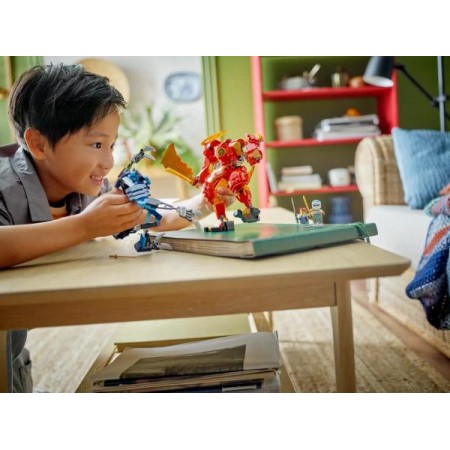 Конструктор LEGO NINJAGO Робот вогняної стихії Кая 322 деталі Конструктор LEGO NINJAGO Робот вогняної стихії Кая 322 деталі
