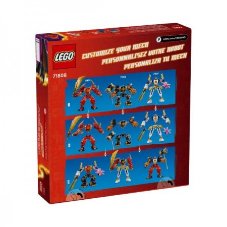 Конструктор LEGO NINJAGO Робот вогняної стихії Кая 322 деталі Конструктор LEGO NINJAGO Робот вогняної стихії Кая 322 деталі
