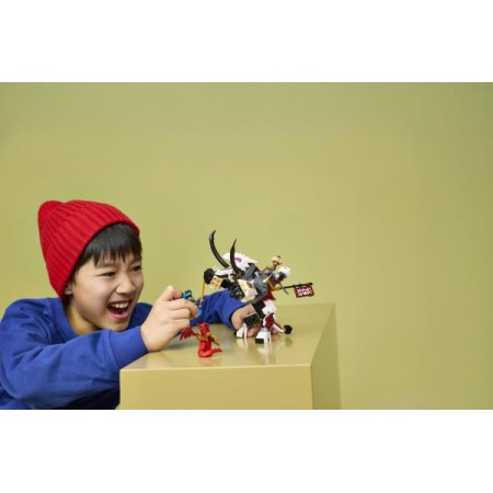 Конструктор LEGO® NINJAGO® Зильвар и дракон Гримтак, 232 детали 