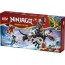 Конструктор LEGO® NINJAGO® Зильвар и дракон Гримтак, 232 детали 