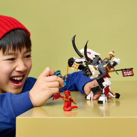 Конструктор LEGO® NINJAGO® Зильвар и дракон Гримтак, 232 детали 