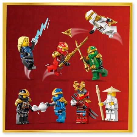 Конструктор LEGO Ninjago Модель персонажів ніндзя. 15-та річниця 447 Деталей