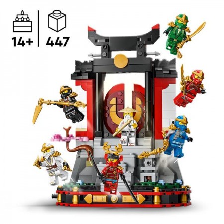 Конструктор LEGO Ninjago Модель персонажів ніндзя. 15-та річниця 447 Деталей