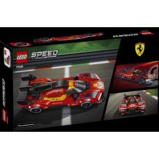 Конструктор LEGO® Speed Champions: Ferrari 499P Мерч Ferrari, 329 деталей Конструктор LEGO® Speed Champions: Ferrari 499P Мерч Ferrari, 329 деталей