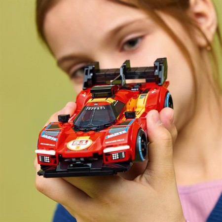 Конструктор LEGO® Speed Champions: Ferrari 499P Мерч Ferrari, 329 деталей Конструктор LEGO® Speed Champions: Ferrari 499P Мерч Ferrari, 329 деталей