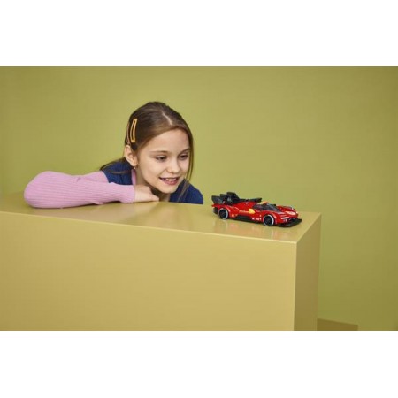Конструктор LEGO® Speed Champions: Ferrari 499P Мерч Ferrari, 329 деталей Конструктор LEGO® Speed Champions: Ferrari 499P Мерч Ferrari, 329 деталей