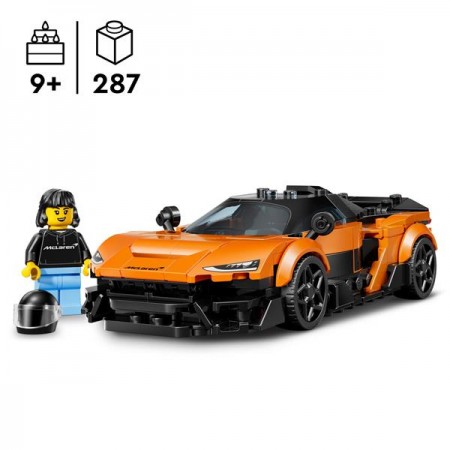 Конструктор LEGO Speed Champions McLaren W1 287 Деталей