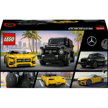 Конструктор LEGO Speed Champions Mercedes-AMG G 63 і Mercedes-AMG SL 63, 808 деталей Конструктор LEGO Speed Champions Mercedes-AMG G 63 і Mercedes-AMG SL 63, 808 деталей