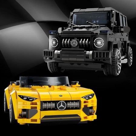 Конструктор LEGO Speed Champions Mercedes-AMG G 63 і Mercedes-AMG SL 63, 808 деталей Конструктор LEGO Speed Champions Mercedes-AMG G 63 і Mercedes-AMG SL 63, 808 деталей