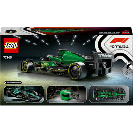 Конструктор LEGO Speed Champions Гоночный автомобиль Aston Martin Aramco F1 AMR24, 269 деталей Конструктор LEGO Speed Champions Гоночный автомобиль Aston Martin Aramco F1 AMR24, 269 деталей