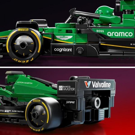 Конструктор LEGO Speed Champions Гоночный автомобиль Aston Martin Aramco F1 AMR24, 269 деталей Конструктор LEGO Speed Champions Гоночный автомобиль Aston Martin Aramco F1 AMR24, 269 деталей