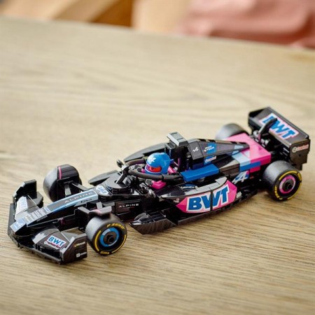Конструктор LEGO Speed Champions Автомобіль для перегонів BWT Alpine F1 Team A524, 258 деталей