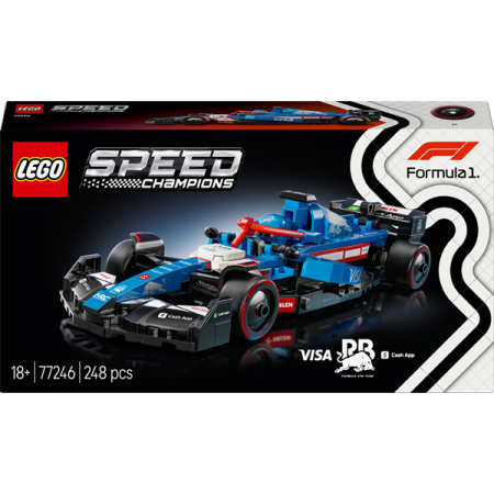 Конструктор LEGO Speed Champions Автомобіль для перегонів F1 Visa Cash RB VCARB 01, 248 деталей Конструктор LEGO Speed Champions Автомобіль для перегонів F1 Visa Cash RB VCARB 01, 248 деталей