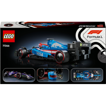 Конструктор LEGO Speed Champions Автомобіль для перегонів F1 Visa Cash RB VCARB 01, 248 деталей Конструктор LEGO Speed Champions Автомобіль для перегонів F1 Visa Cash RB VCARB 01, 248 деталей
