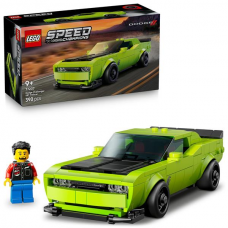 Конструктор LEGO Speed Champions Спортивний автомобіль Dodge Challenger SRT Hellcat 390 деталей 