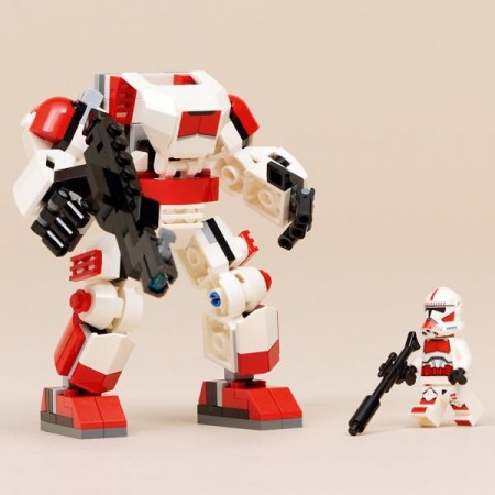Конструктор LEGO Star Wars TM Робот ударного клона-солдата 151 Деталь 