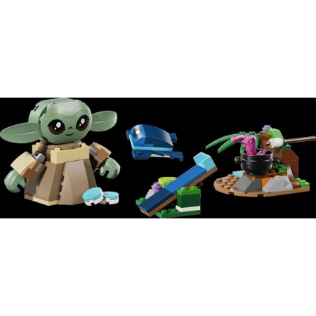 Конструктор LEGO Star Wars TM Сімейний будинок Ґроґу 107 Деталей Конструктор LEGO Star Wars TM Сімейний будинок Ґроґу 107 Деталей
