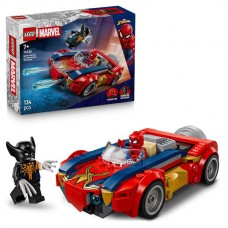 Конструктор LEGO Super Heroes Marvel Автомобіль Людини-павука vs. Отруєний Росомаха 134 Деталі 76336 Конструктор LEGO Super Heroes Marvel Автомобіль Людини-павука vs. Отруєний Росомаха 134 Деталі 76336