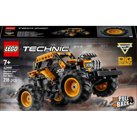 Конструктор LEGO Technic Monster Jam DIGatron з інерційним двигуном 218 деталей
