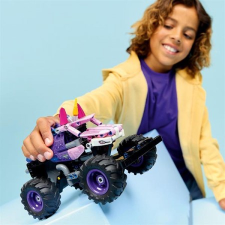 Конструктор LEGO Technic Monster Jam™ Sparkle Smash™ с функцией «Pull-Back» 243 Детали 42220 Конструктор LEGO Technic Monster Jam™ Sparkle Smash™ с функцией «Pull-Back» 243 Детали 42220