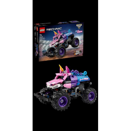 Конструктор LEGO Technic Monster Jam™ Sparkle Smash™ с функцией «Pull-Back» 243 Детали 42220 Конструктор LEGO Technic Monster Jam™ Sparkle Smash™ с функцией «Pull-Back» 243 Детали 42220