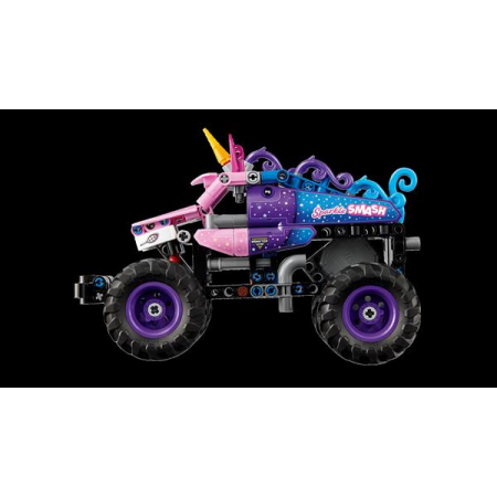 Конструктор LEGO Technic Monster Jam™ Sparkle Smash™ с функцией «Pull-Back» 243 Детали 42220 Конструктор LEGO Technic Monster Jam™ Sparkle Smash™ с функцией «Pull-Back» 243 Детали 42220