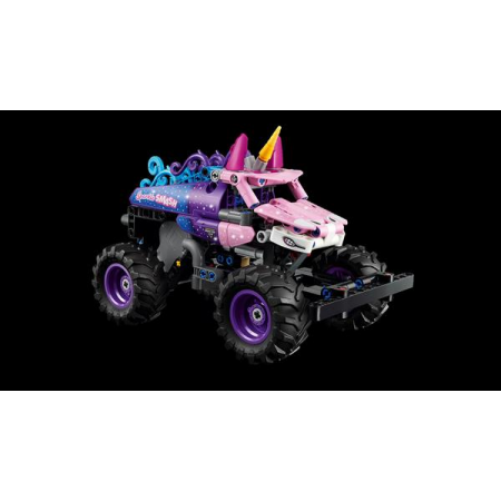 Конструктор LEGO Technic Monster Jam™ Sparkle Smash™ с функцией «Pull-Back» 243 Детали 42220 Конструктор LEGO Technic Monster Jam™ Sparkle Smash™ с функцией «Pull-Back» 243 Детали 42220