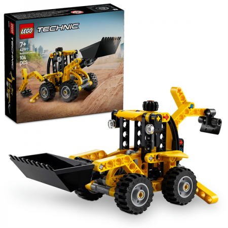 Конструктор LEGO Technic Екскаватор-навантажувач 104 деталі